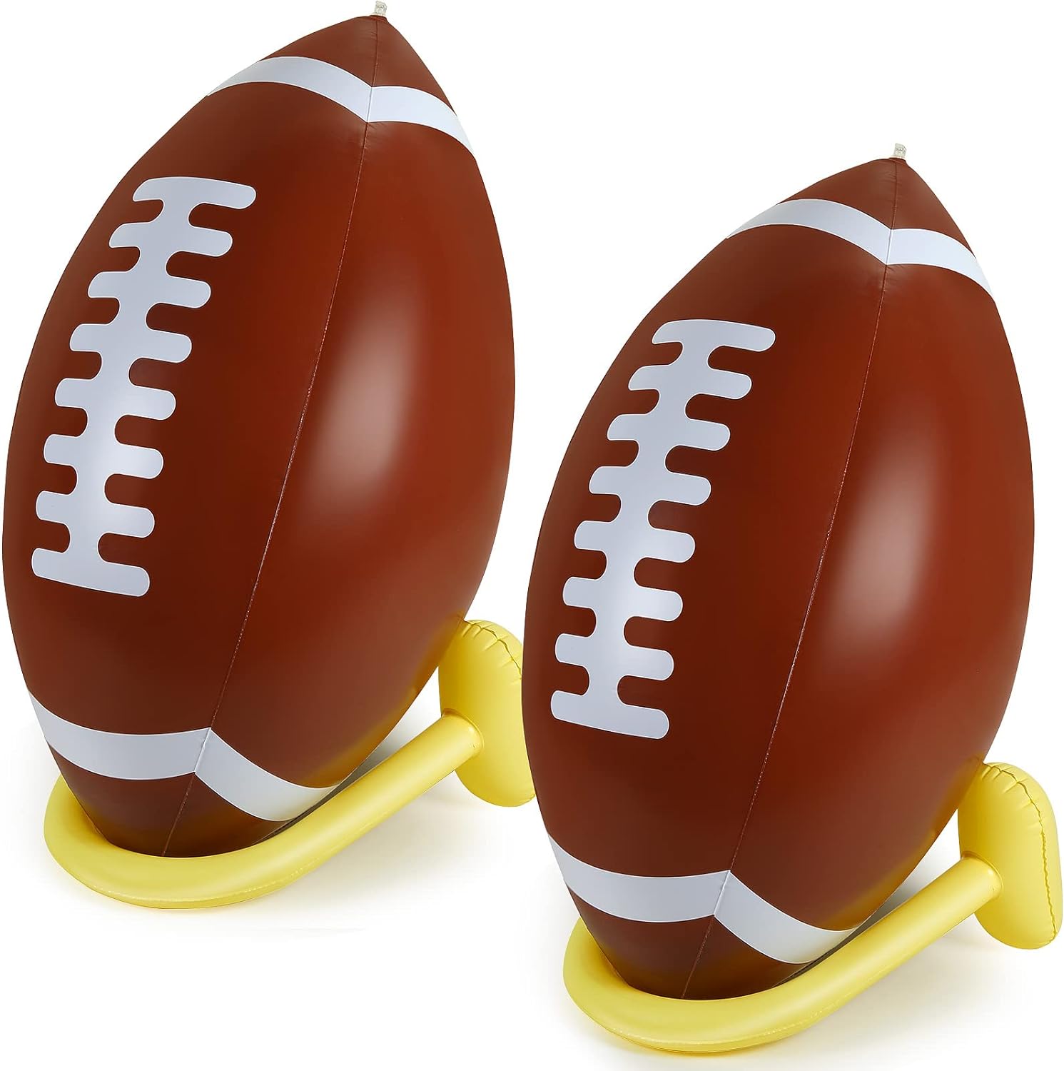 Jumbo Inflatable Football with Tee Set  2 Count / 37 Inches GBBSAM876