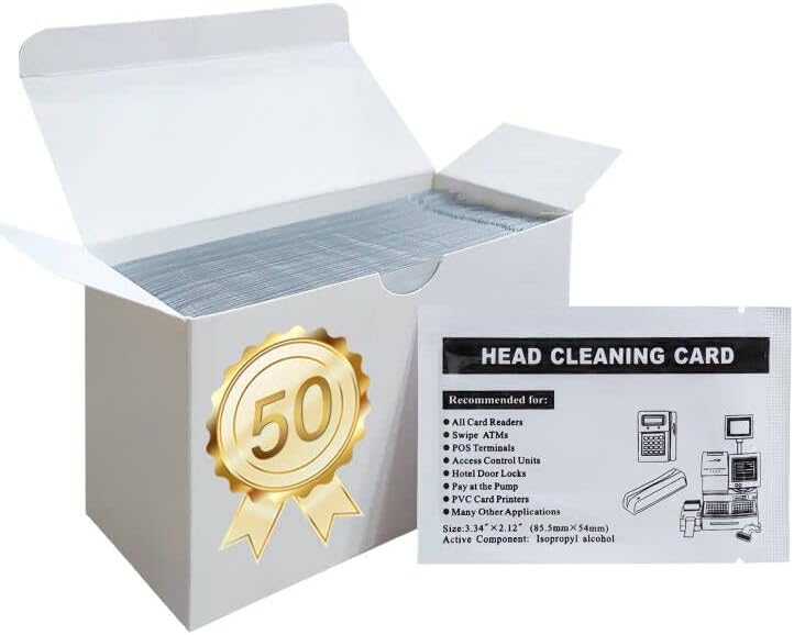 Credit Card Reader Cleaning Cards GBBSAM223