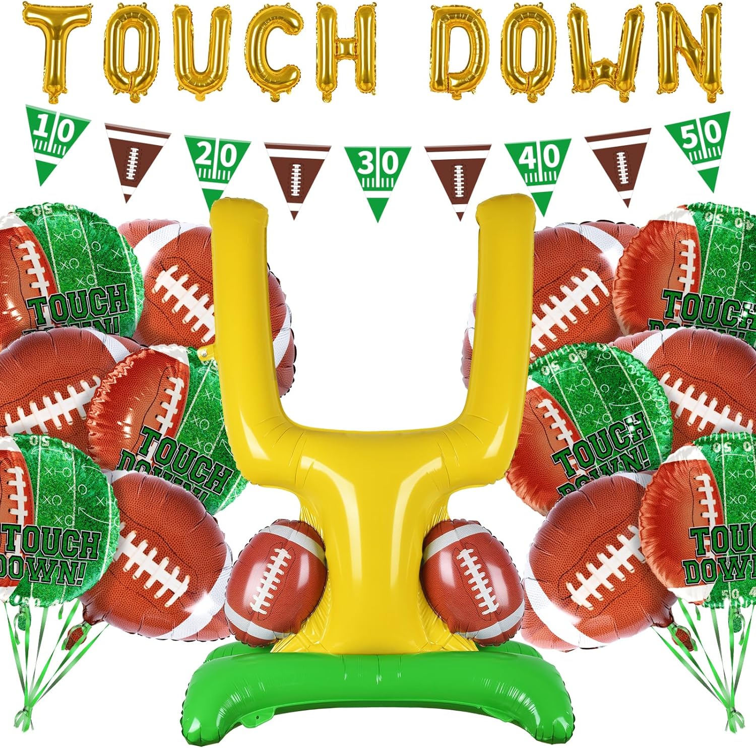 Football Party Supplies Kit GBBSAM7689